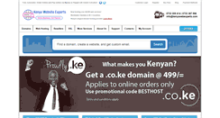 Desktop Screenshot of kenyawebexperts.com